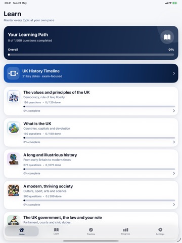 UK Citizenship: Life in the UK iPad screenshot