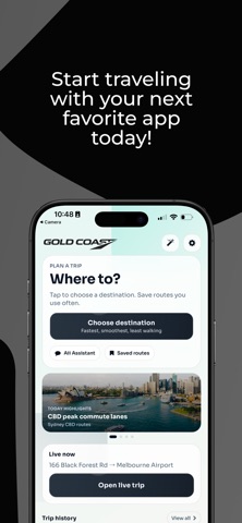 Gold Cost Buss & Train Tracker screenshot