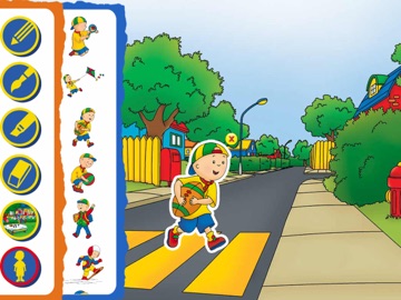 A Day with Caillou iPad screenshot