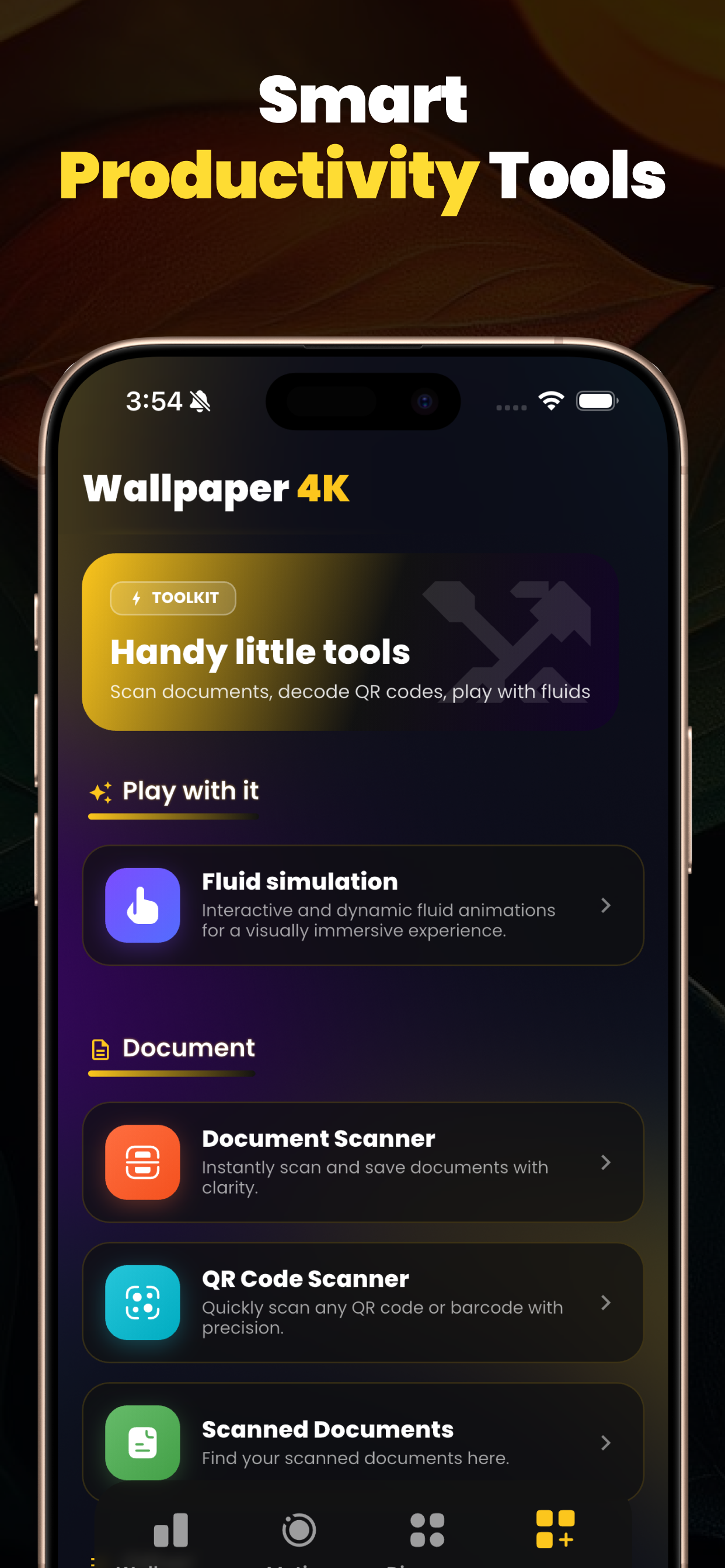 Wallpapers 4K HD Live Themes screenshot 7