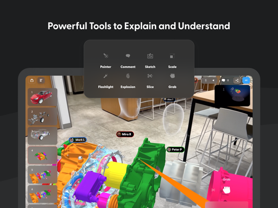 Campfire 3D iPad screenshot 4 - Business app