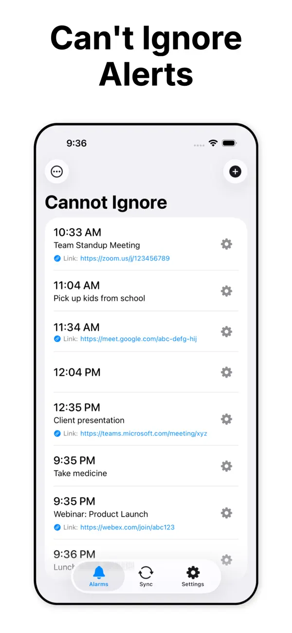 Cannot Ignore iPhone App Screenshot 5 – Dienstprogramme