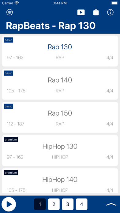 RapBeats - Rap, HipHop, Trap Screenshot