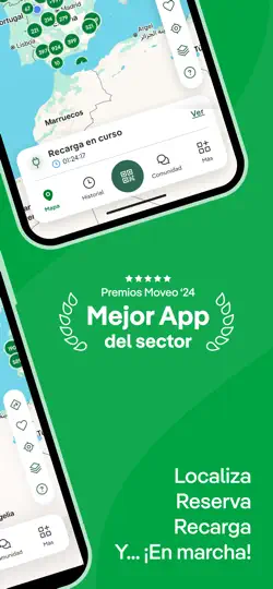 Captura de pantalla de Movilidad Iberdrola en iPhone 2