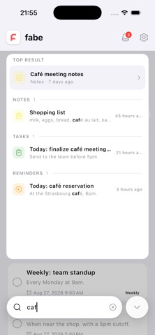 Fabe: Personal Task Manager Screenshot 8 of 9