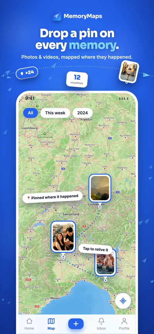Screenshot #1 pour MemoryMaps