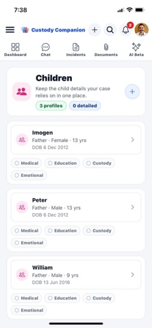 Custody Companion Mobile Screenshot 8 of 10