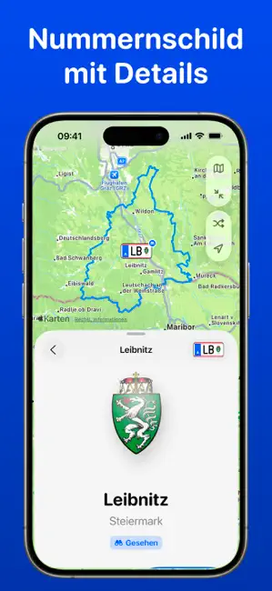 Kennzeichen sammeln Wiki iPhone screenshot 5