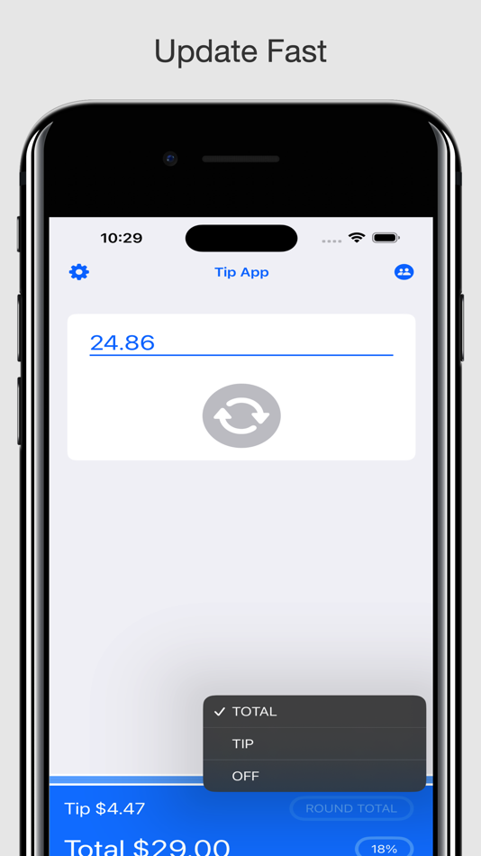 #8. Tip Calculator App (iOS) 由: Etched Prints, LLC