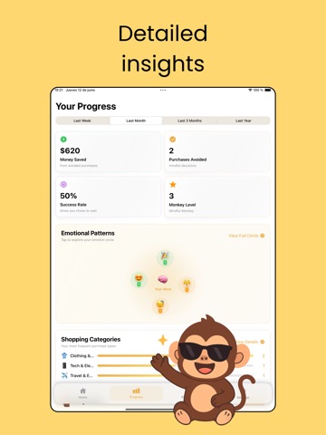 Money Saving Tracker - Mindful iPad screenshot