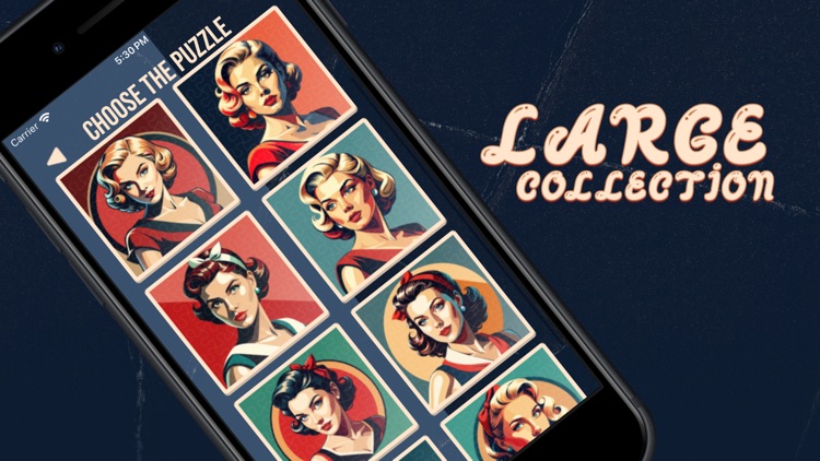 Pinup Puzzle Retro Aesthetic