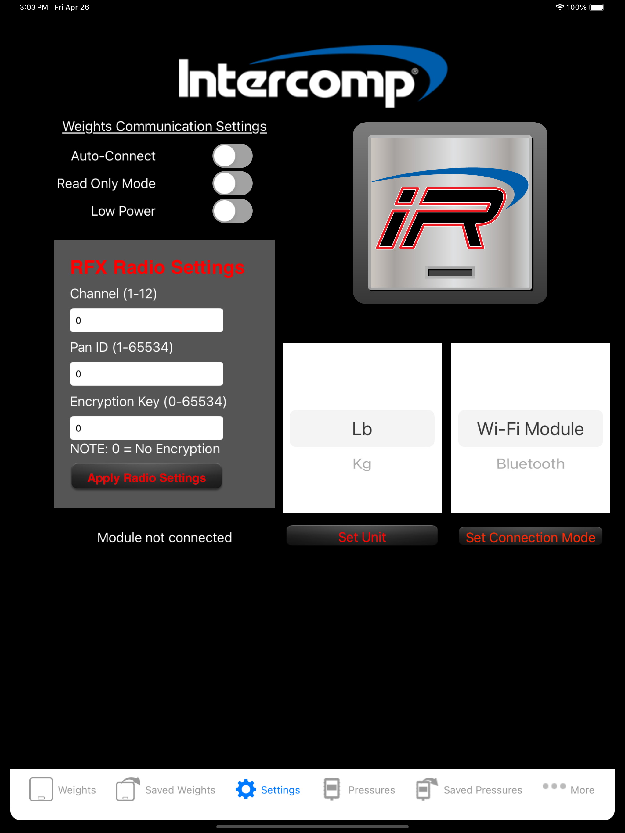 iRaceWeigh