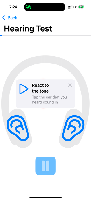ListenUp Hearing Test Screenshot 7 of 9