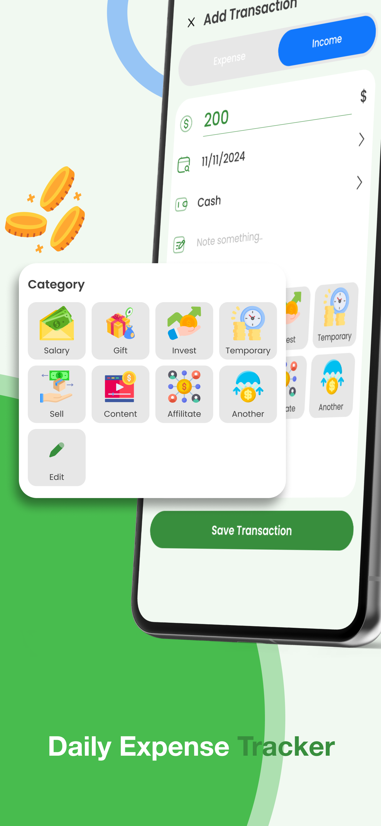 Coiny: Budget Expense Tracker