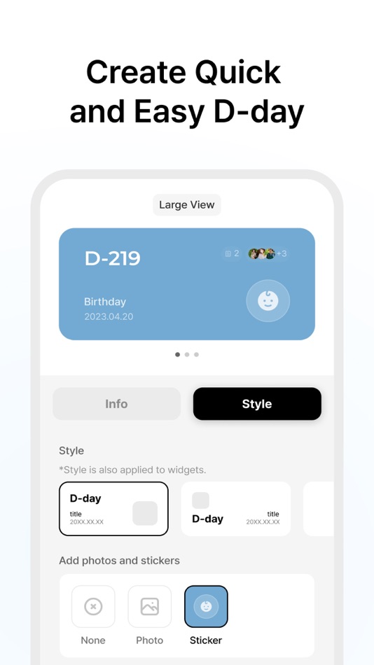 #3. Daylog - D-Day Widget, Diary (iOS) بواسطة: PREST