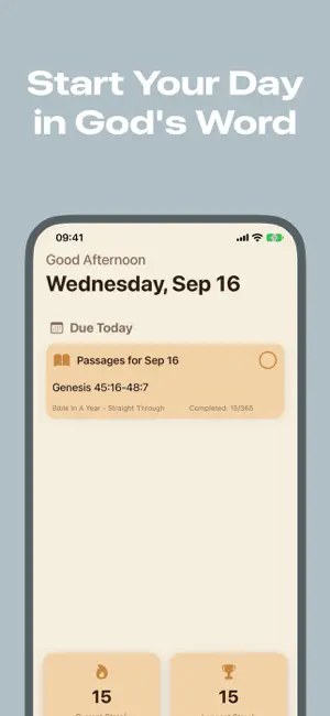 LampLit - Bible Reading Plans screenshot 1
