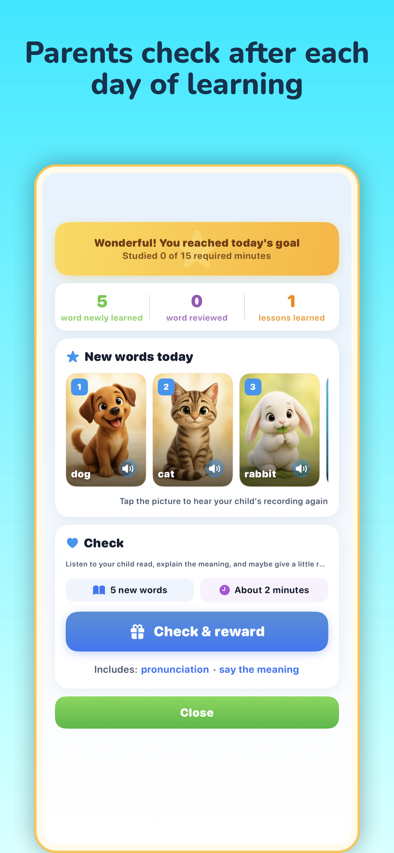 LittleWorld: English for Kids screenshot 2