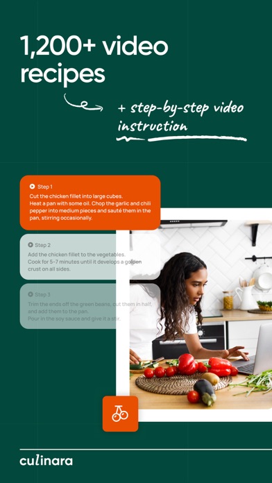 Culinara: Chefs’ Video Recipes iPhone screenshot 4 - Food & Drink app