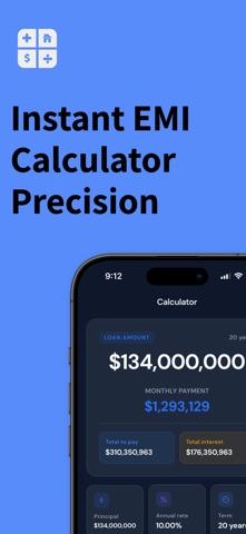 Loan Calculator - EMI Planner Screenshot 1 of 5