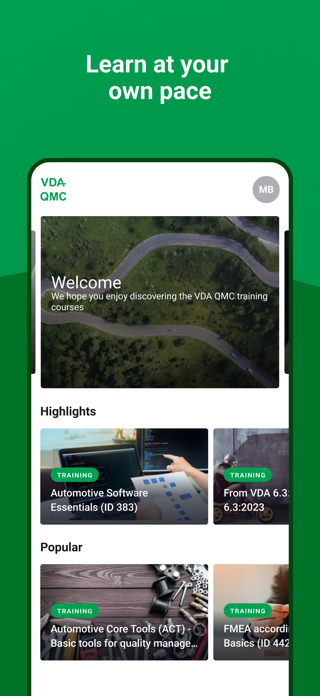 VDA QMC Academy Screenshot 1 of 4