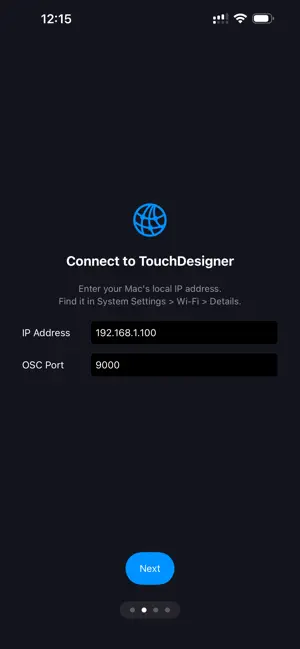 TDInput screenshot 2