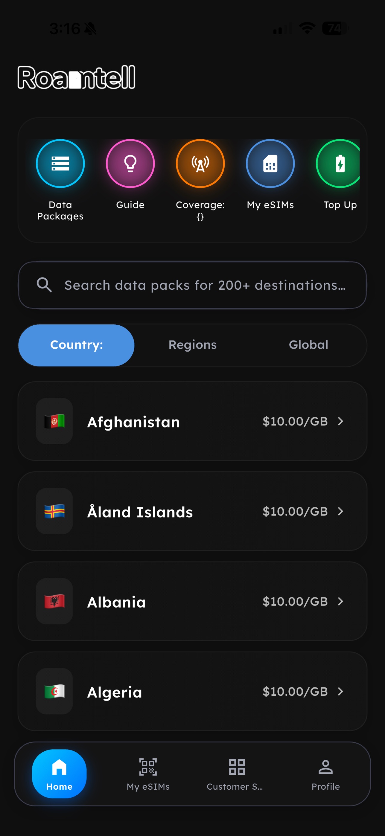 Screenshot 6 of Roamtell