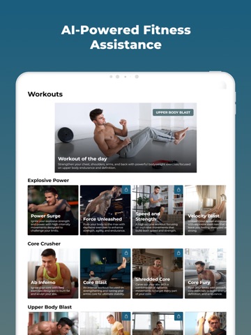 Beast Mode - HIIT for Men iPad screenshot