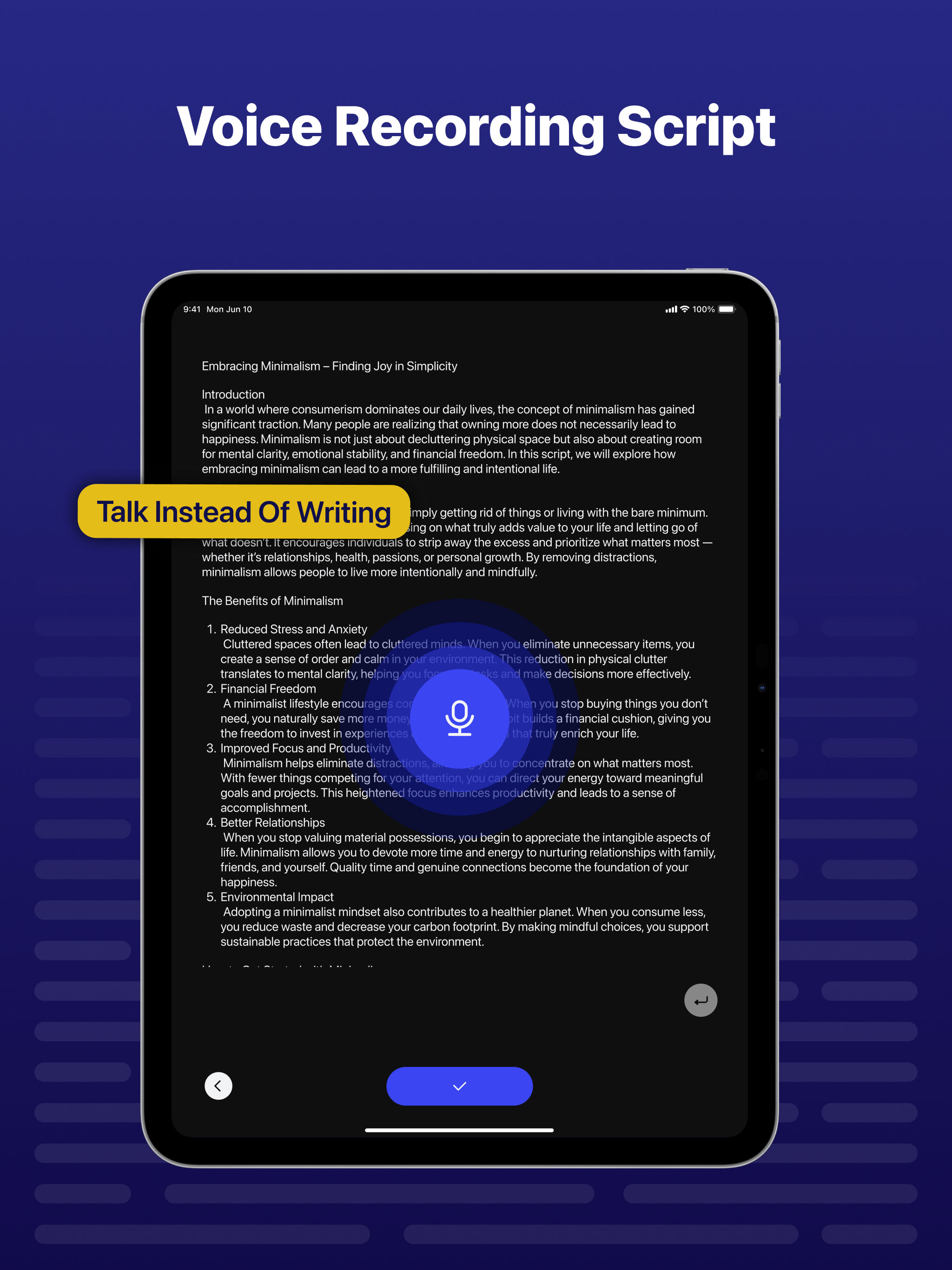 Teleprompter - Captions