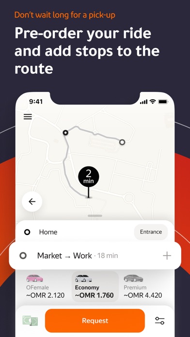Oman Taxi: Otaxi Screenshot