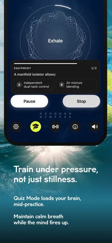 DeepBreath: Apnea & CO2 Tables screenshot 3 of 5