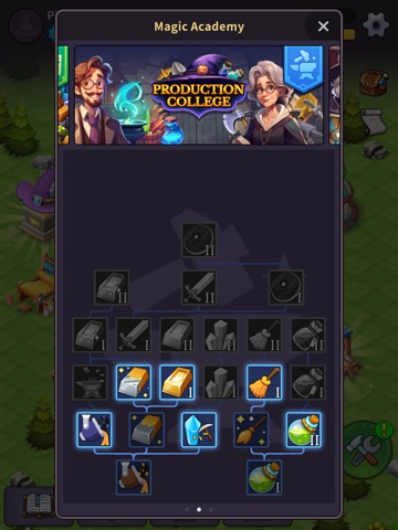 Magic Crafting: Mage's Journey iPad screenshot