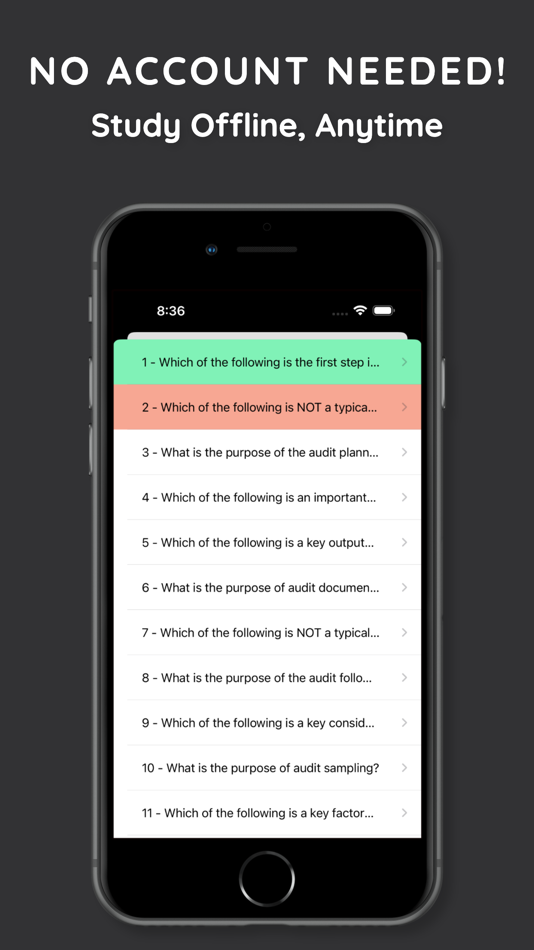 #3. CISA Practice Questions (iOS) Podle: laurie hocking
