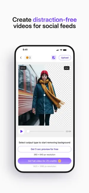Background Remover for Video screenshot 1