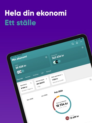 Zlantar: Hela din ekonomi iPad screenshot 1