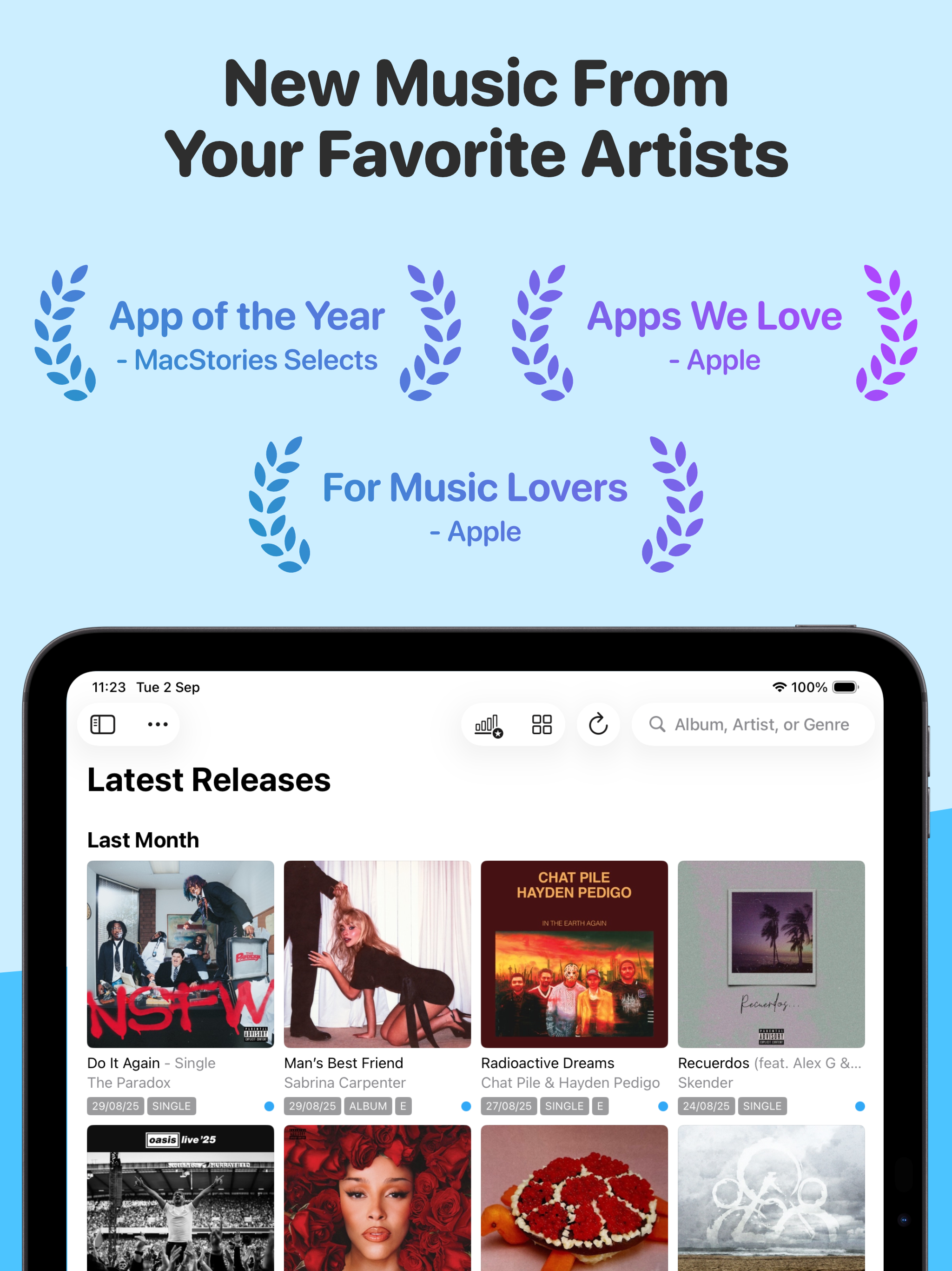 MusicHarbor - Track New Music