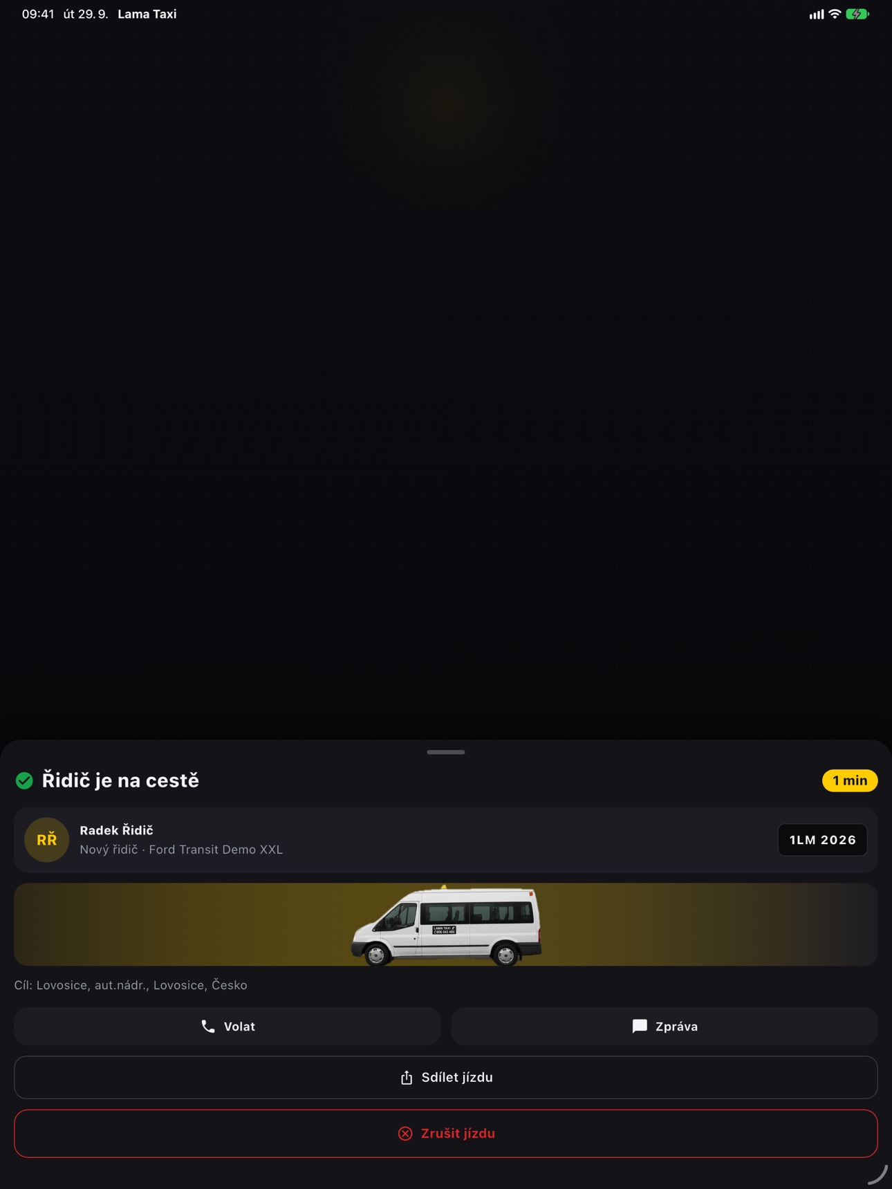 Screenshot 8 of LamaTaxík
