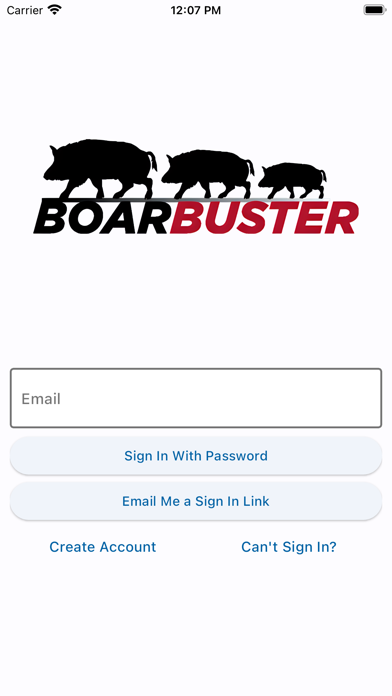 BoarBuster Camera Management Screenshot