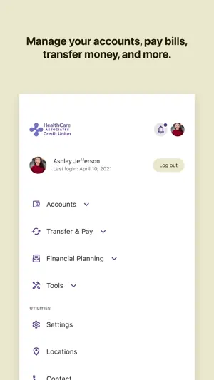 HealthCare Associates CU screenshot 4