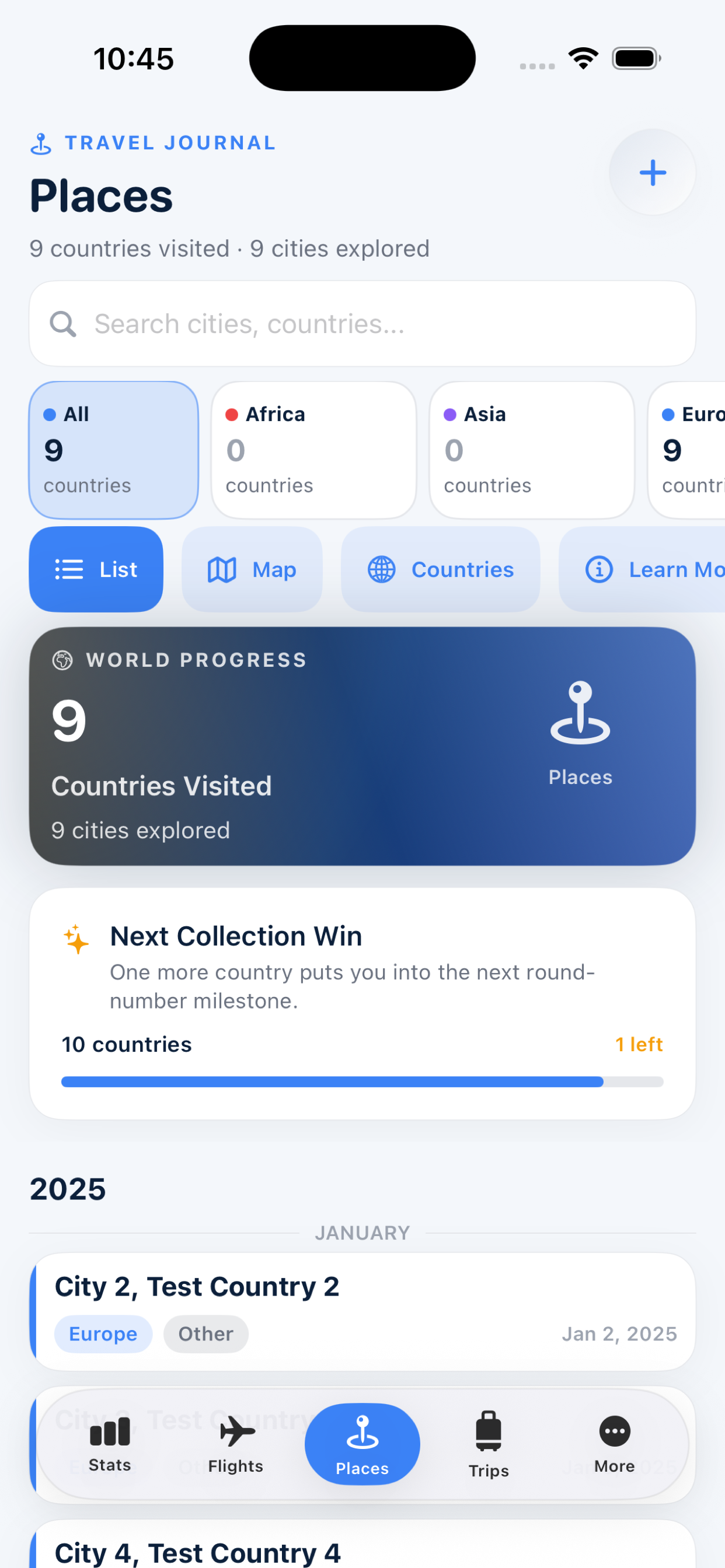 TravelBug - Around The World screenshot 4
