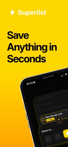 Superlist: Remember Everything iPhone screenshot