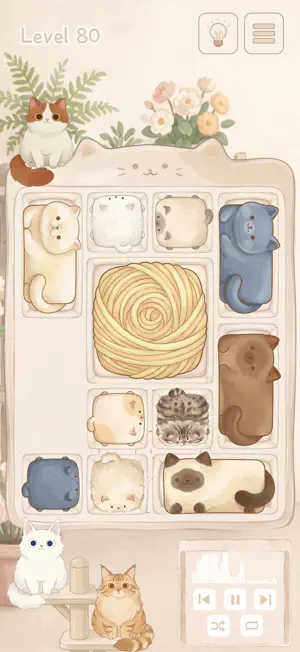 Cat Block - Sliding Puzzle screenshot 2