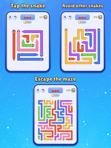 Snake Escape - Tap Away iPad screenshot