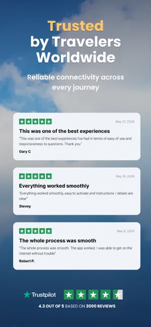 eSIM + Travel Data : GigSky screenshot 7