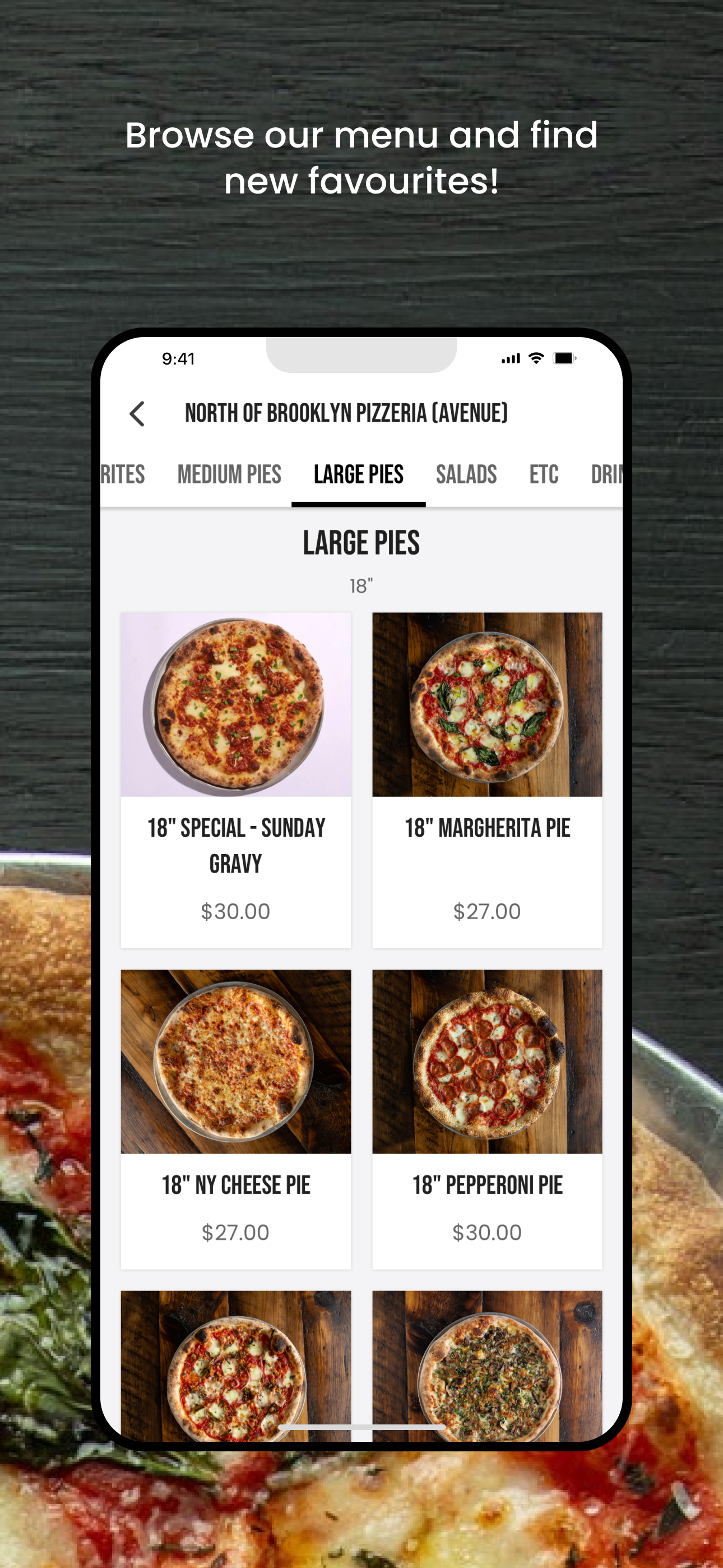 North of Brooklyn Pizzeria screenshot 3