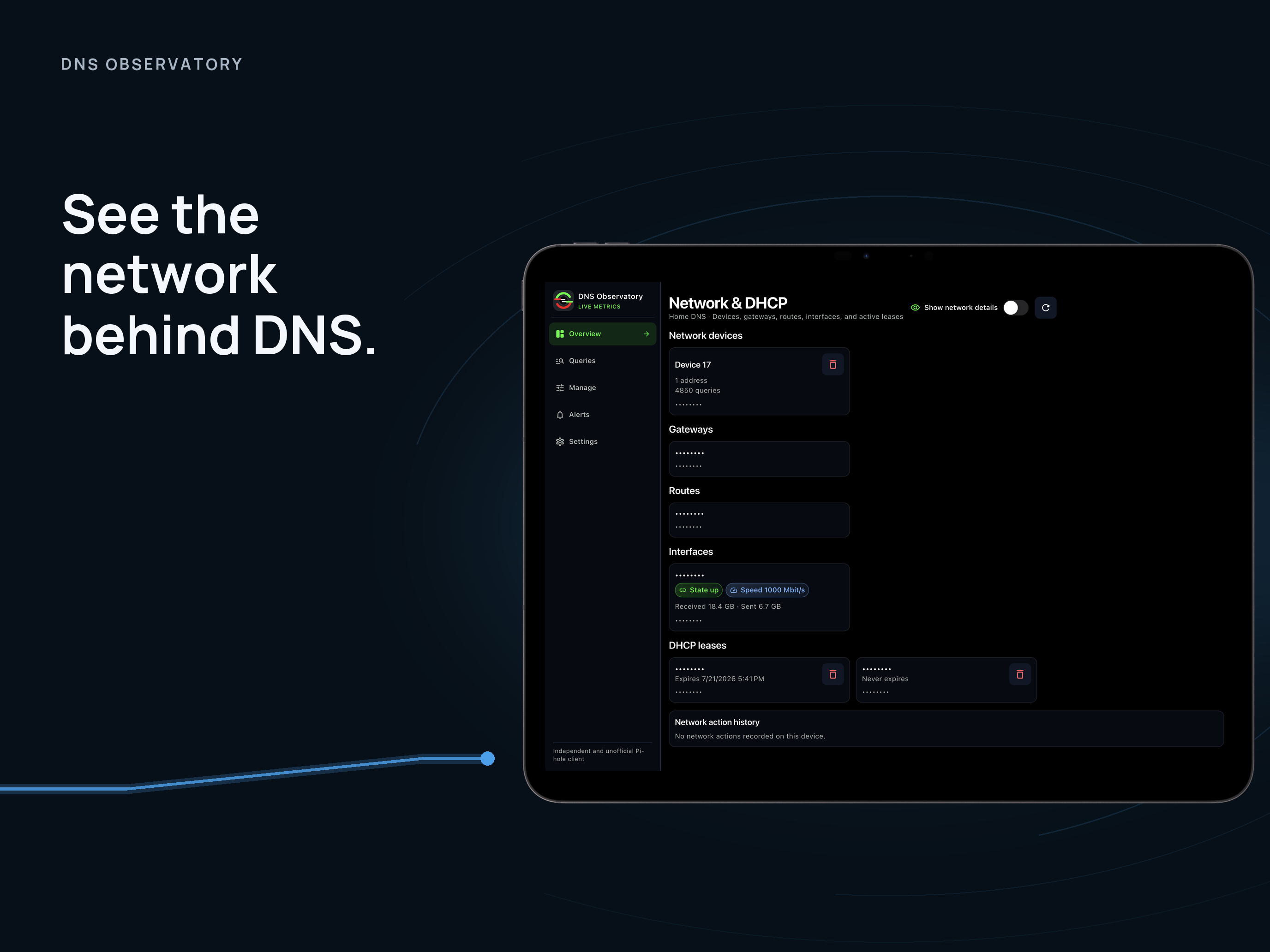 DNS Observatory: Monitor screenshot 17