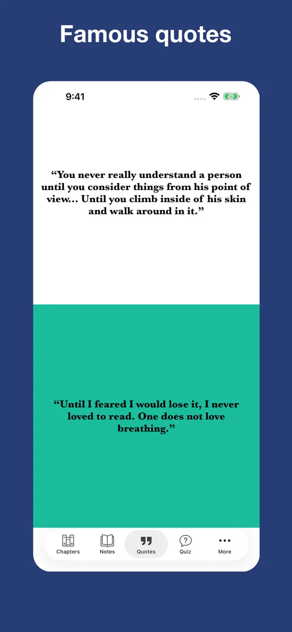 #5. To Kill a Mockingbird - notes (iOS) Av: Anh Nguyen