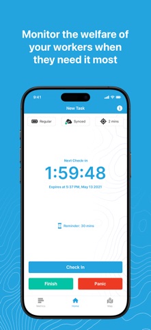 GetHomeSafe iPhone screenshot