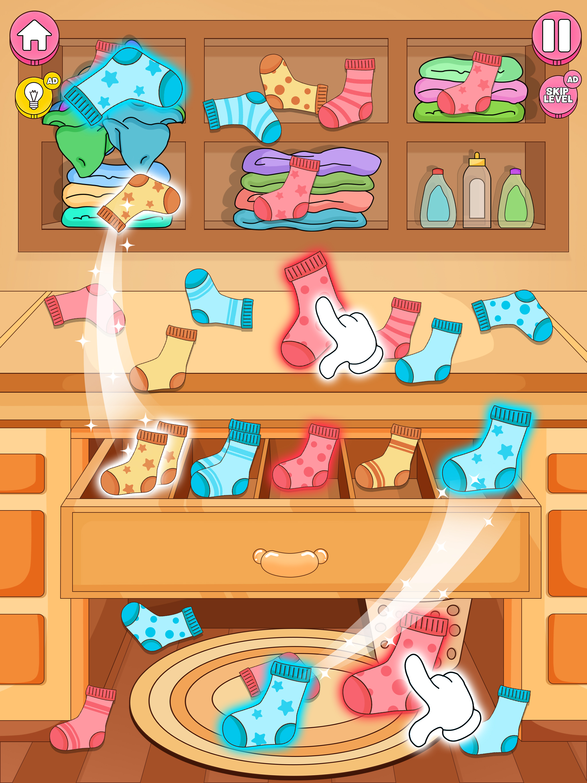 Tricky Assembly-Arrange Puzzle