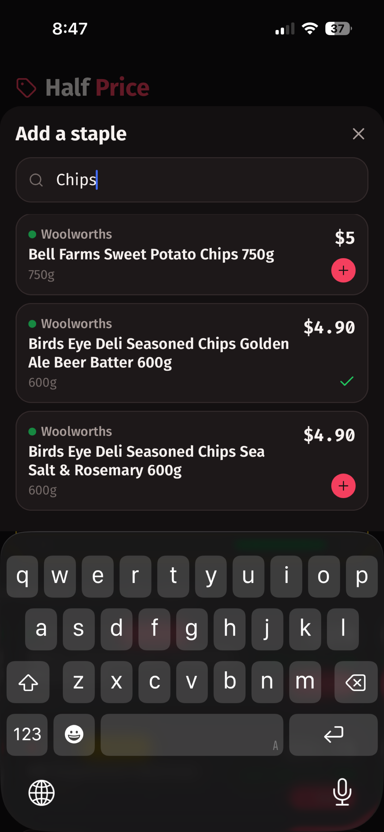 HalfPriceSpecials screenshot 2