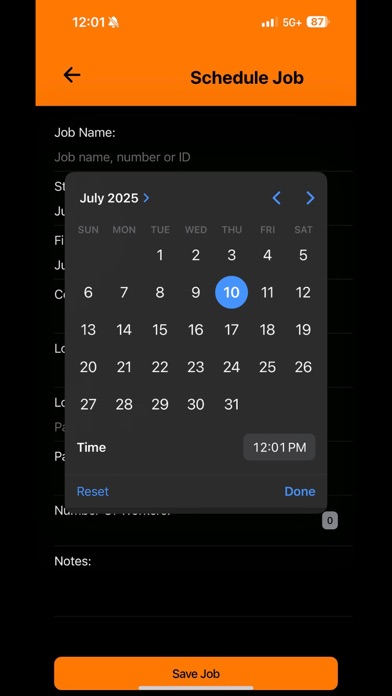 WerkApp iPhone screenshot 5 - Productivity app